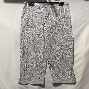 Leopard Print Pajama Pants